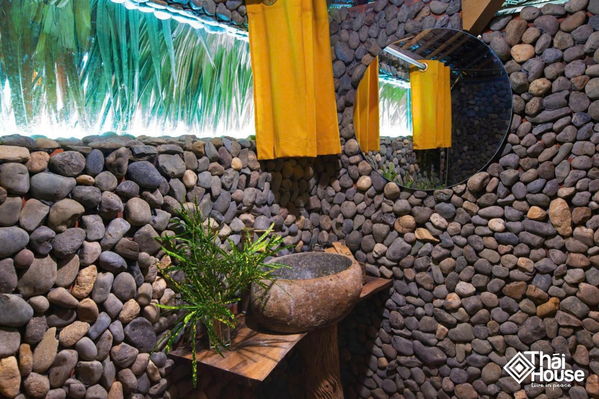 Thai House Pu Luong - Century Old Stilt House With Terrace Views Huong Ba Thuoc Exterior photo